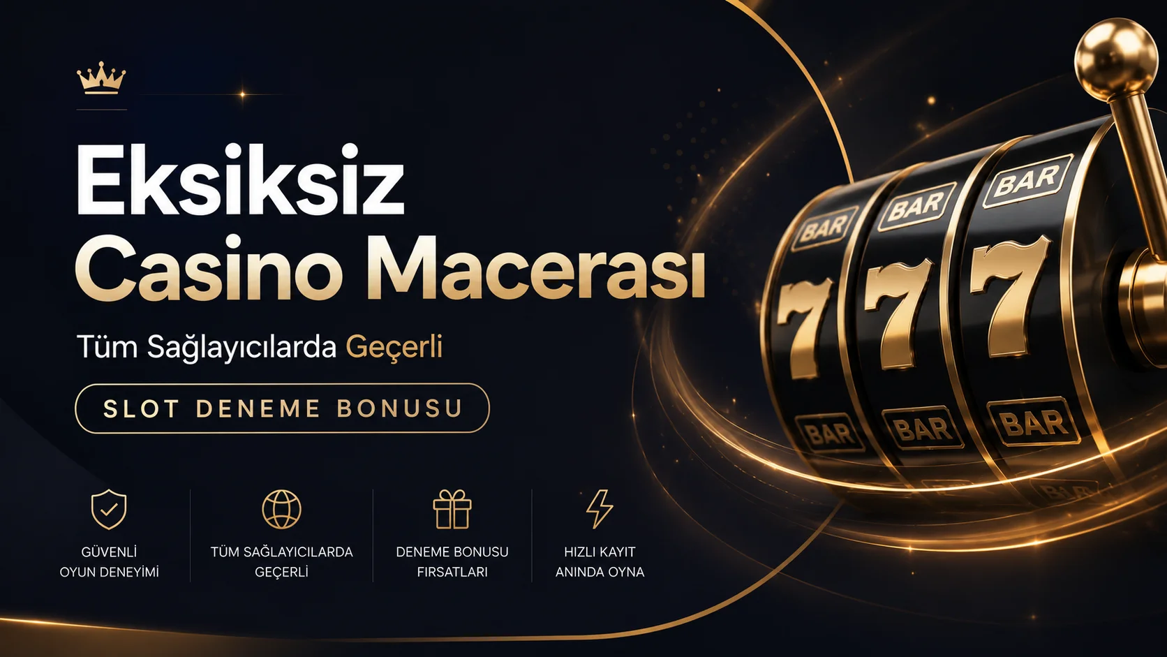 Eksiksiz Casino Macerası Tüm Sağlayıcılarda Geçerli Slot Bonusu