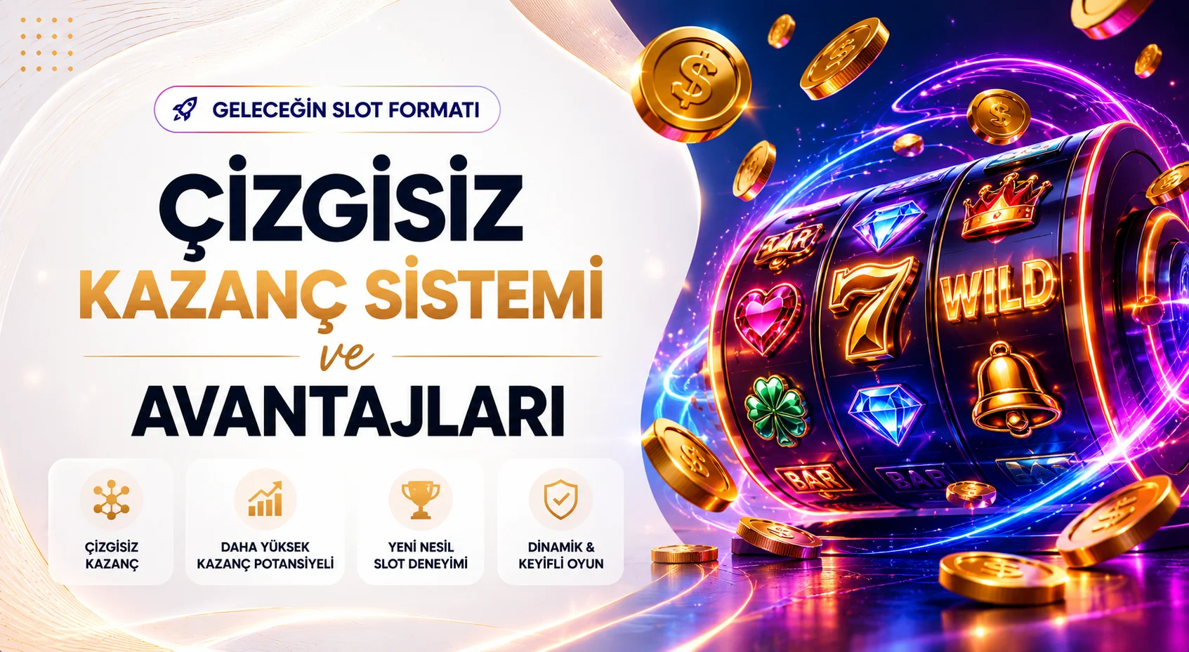 Geleceğin Slot Formatı: Çizgisiz Kazanç Sistemi ve Avantajları