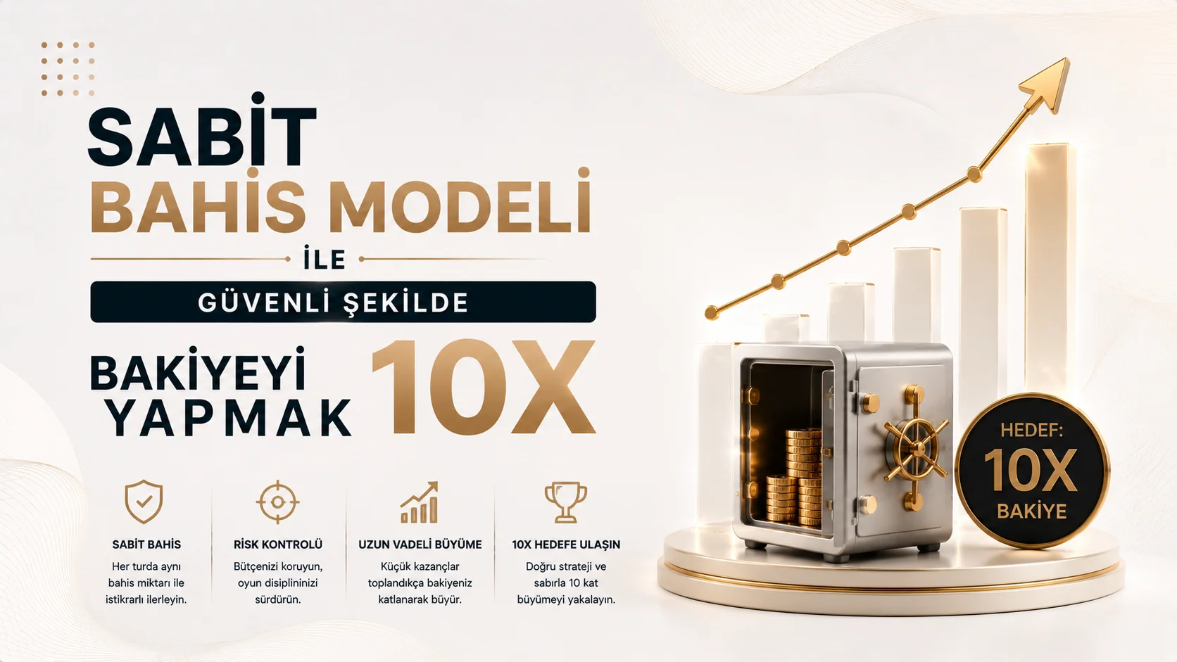 Sabit Bahis Modeli ile Güvenli Şekilde Bakiyeyi 10x Yapmak