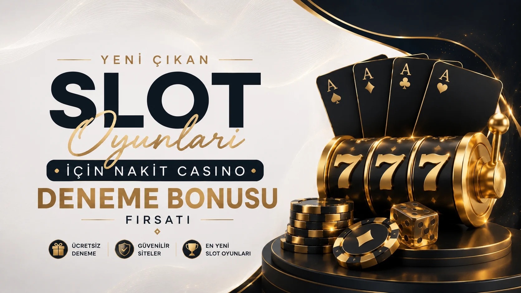 Yeni Çıkan Slot Oyunları İçin Nakit Casino Deneme Bonusu Fırsatı
