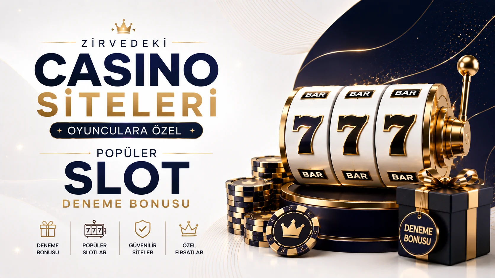 Zirvedeki Casino Siteleri Oyunculara Özel Popüler Slot Bonusları